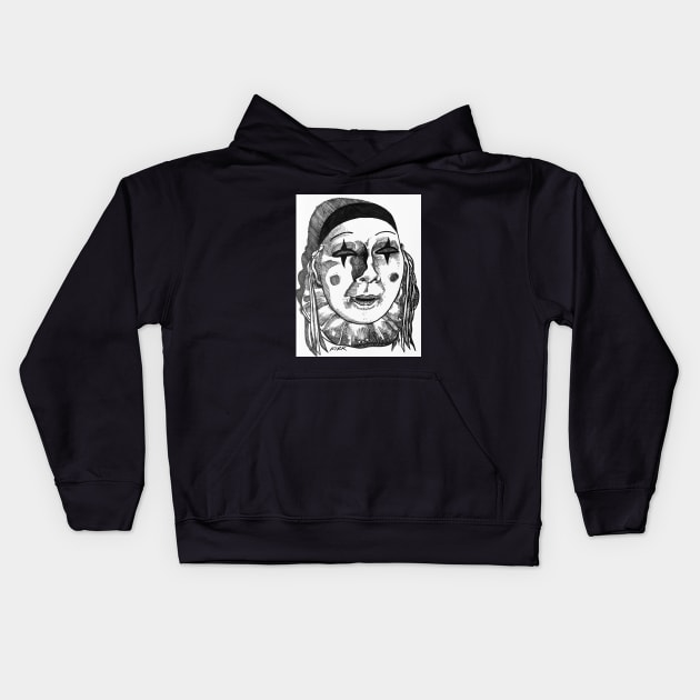 Mask 2 Kids Hoodie by jerrykirk